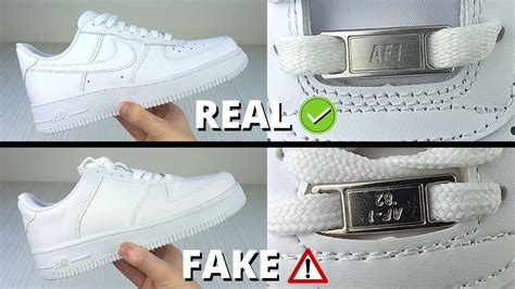 how to tell if nike air force 1 are fake|air force 1s scam.